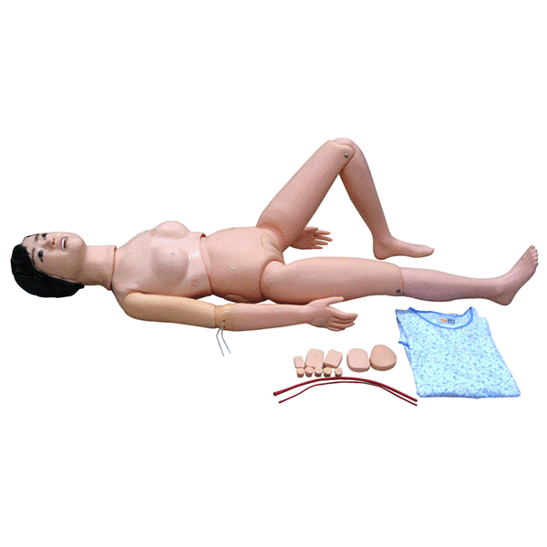 新型多功能護(hù)理人實(shí)習(xí)模型(女性)